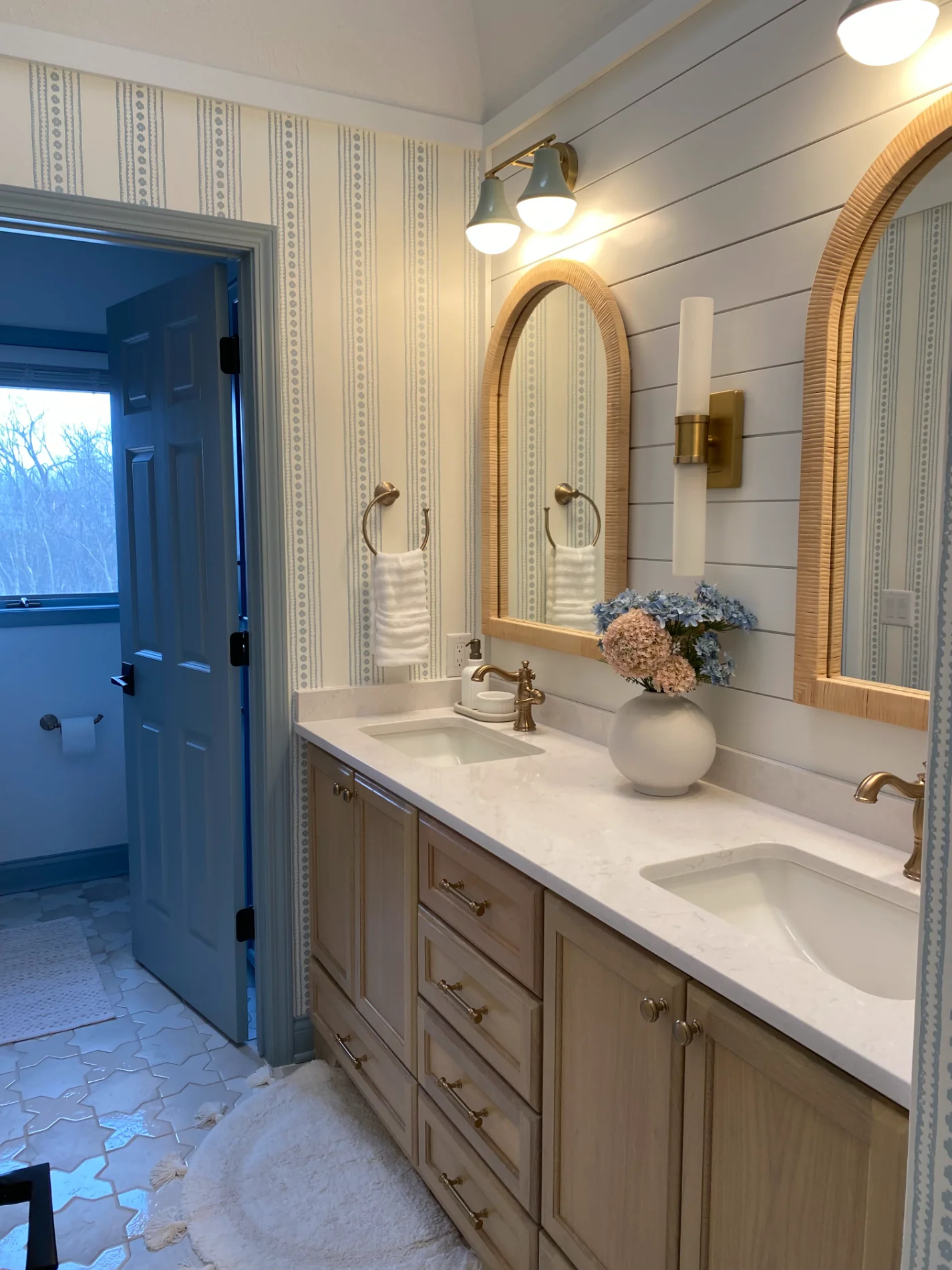 bathroom remodel, after