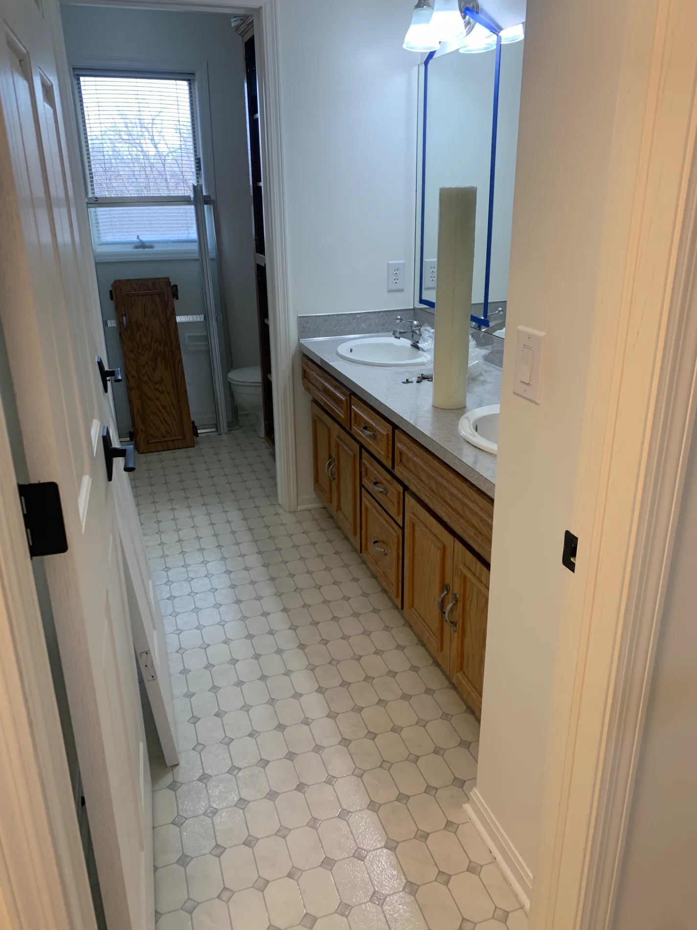bathroom remodel, before