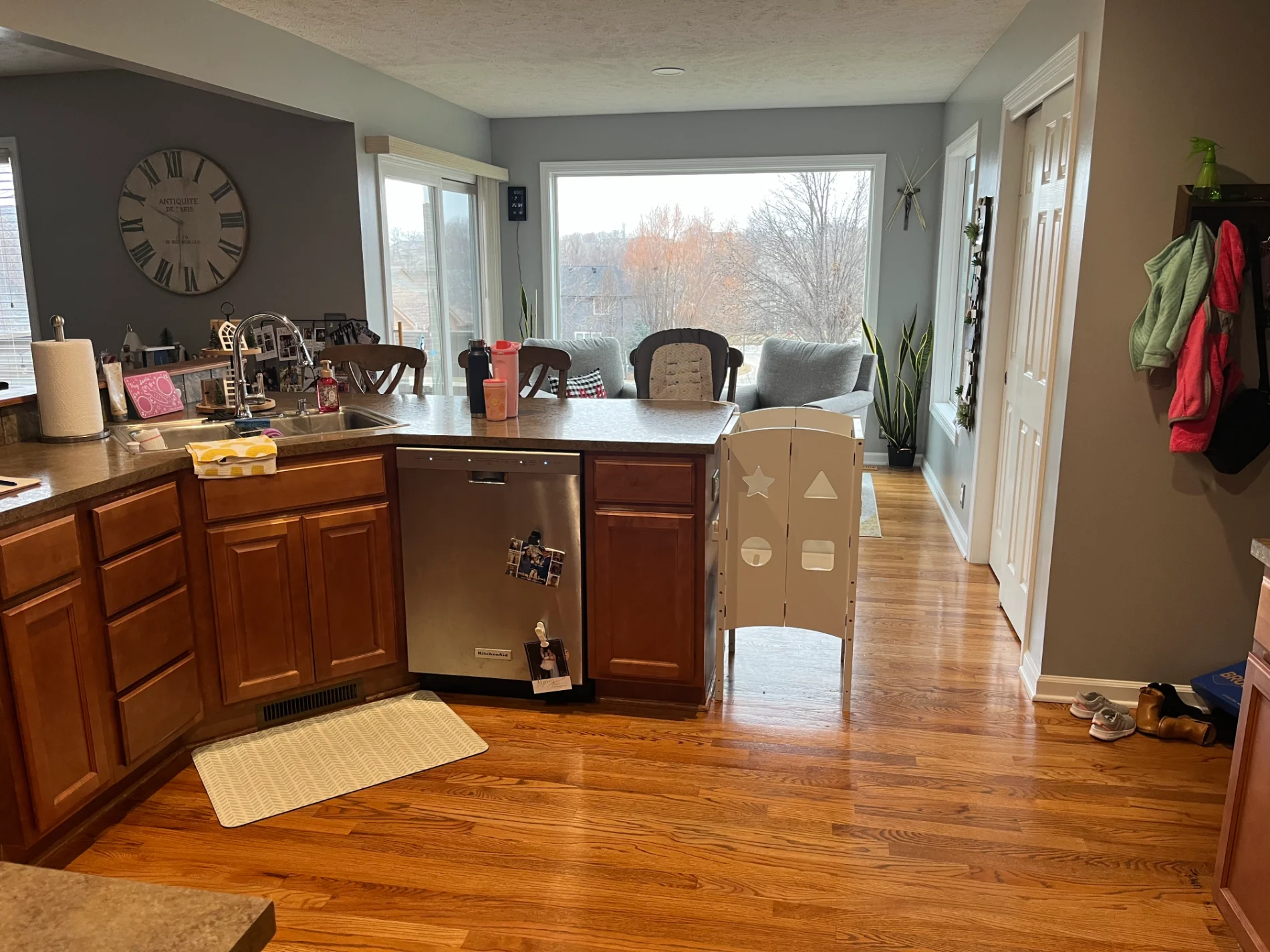 kitchen remodel, before